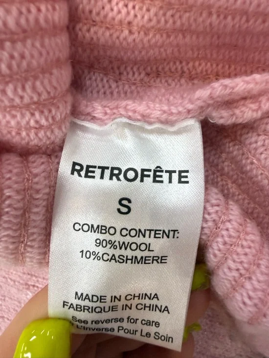 Retrofete Pink Sequin Off-the-Shoulder Sweater - Picture 7 of 8